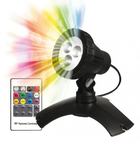 PondMAX 3 LED Multi Colour Pond/Garden Light (with Remote Control)